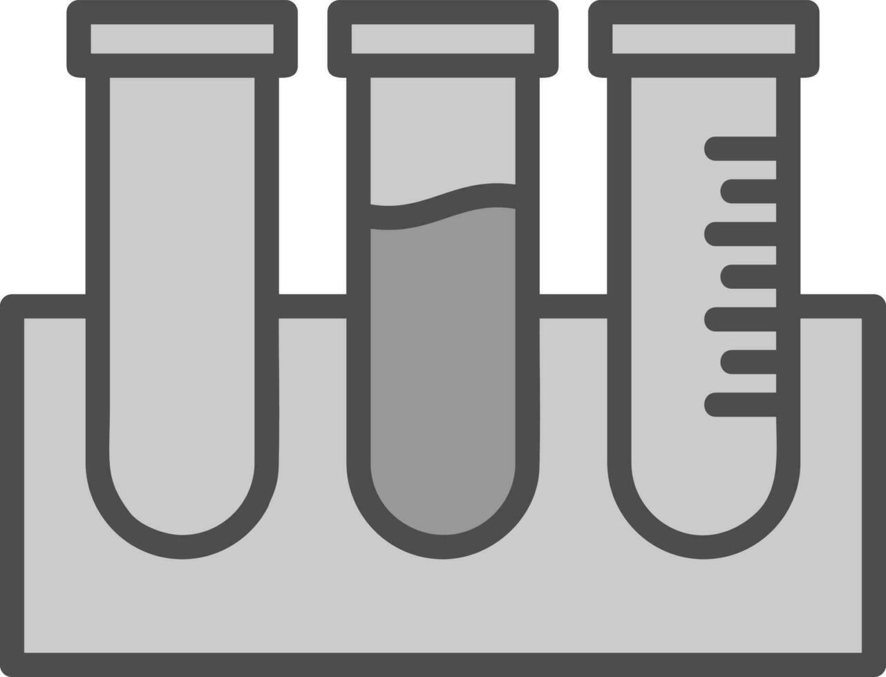 test tubi vettore icona design