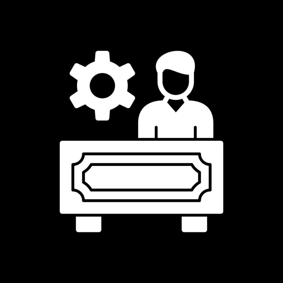 amministratore vettore icona design
