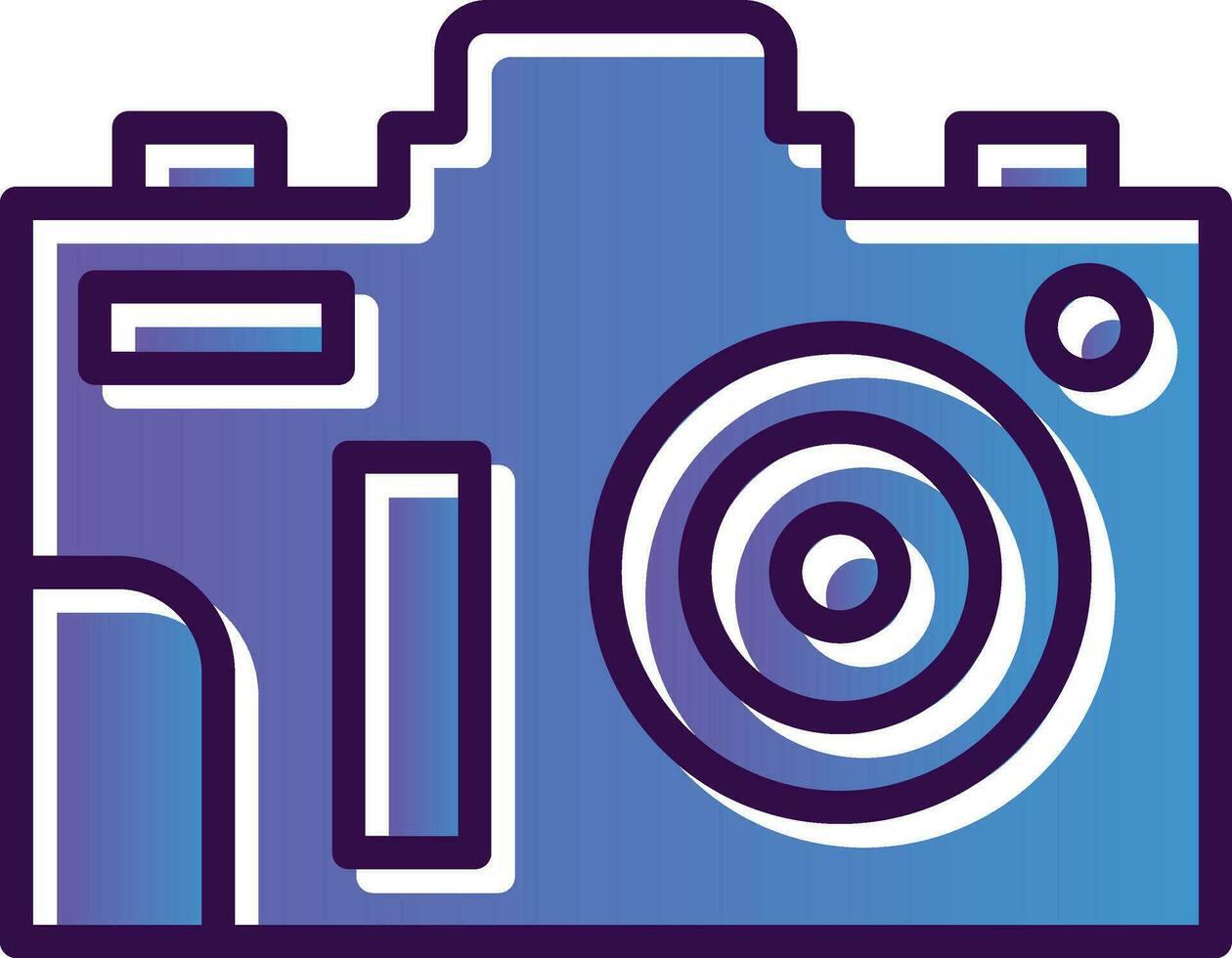 foto telecamera vettore icona design