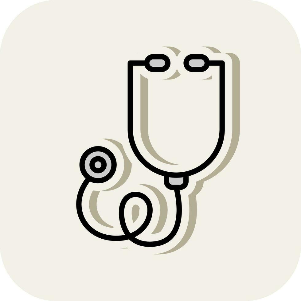 stetoscopio vettore icona design