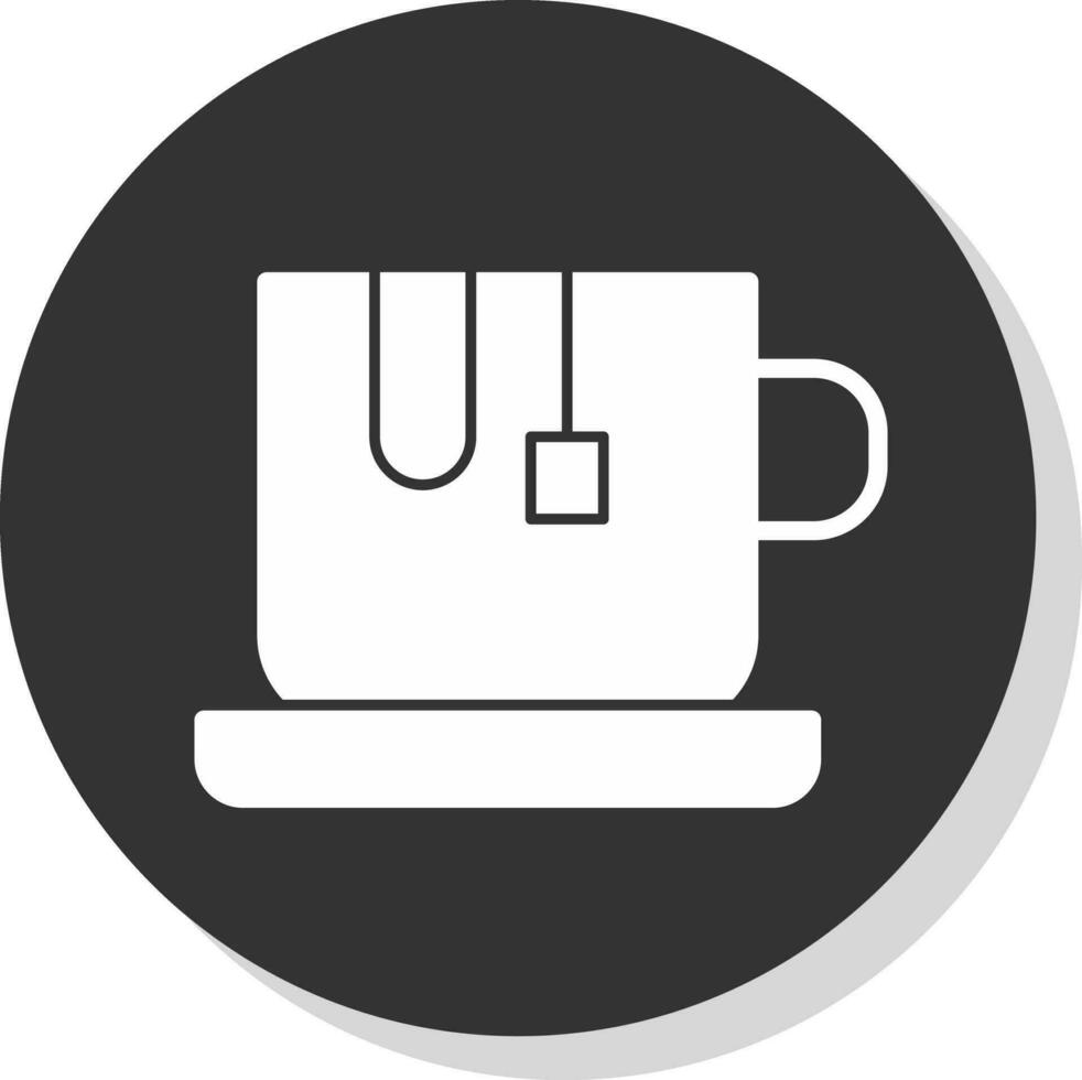 tè tazza vettore icona design