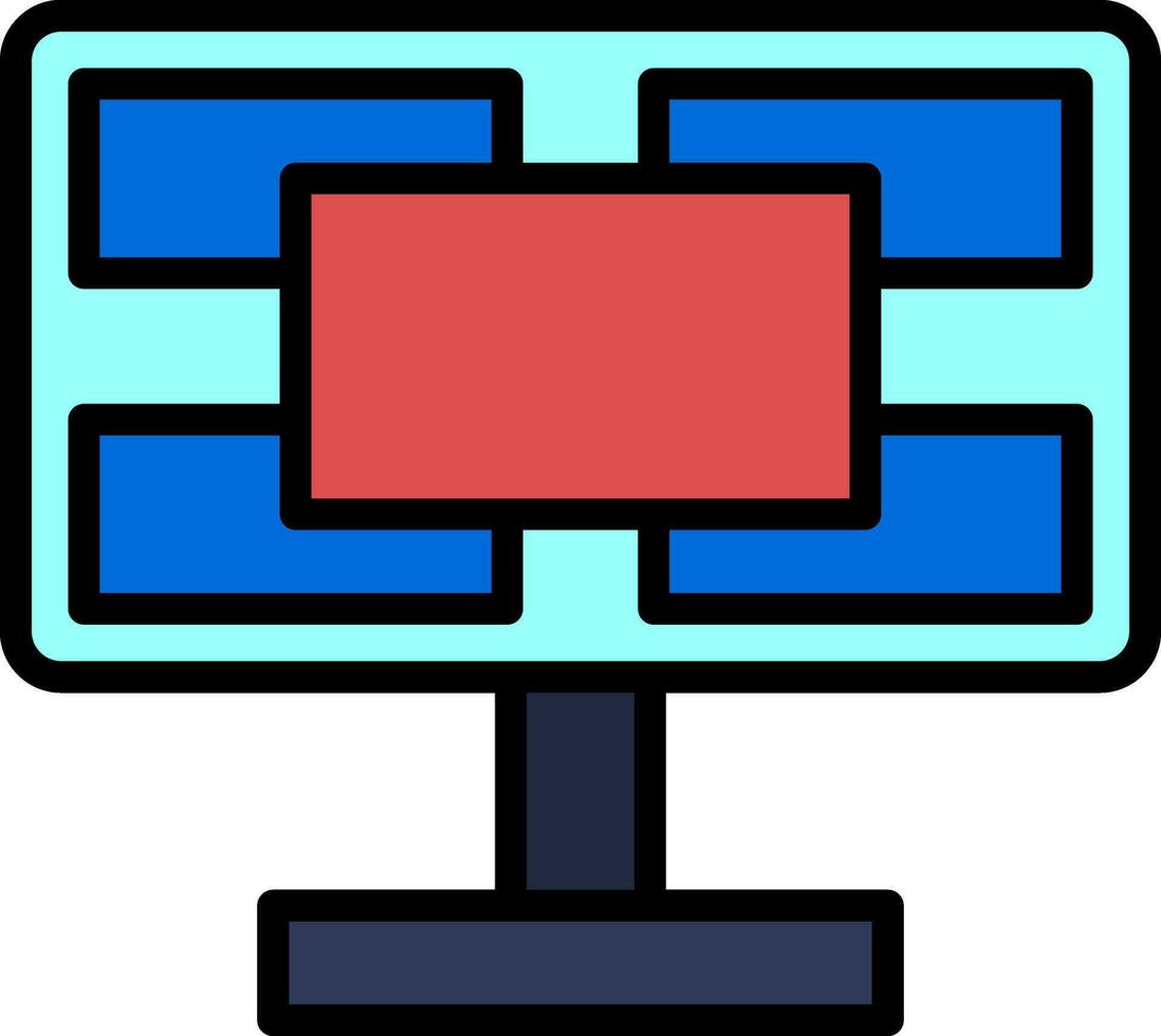 schermi vettore icona design