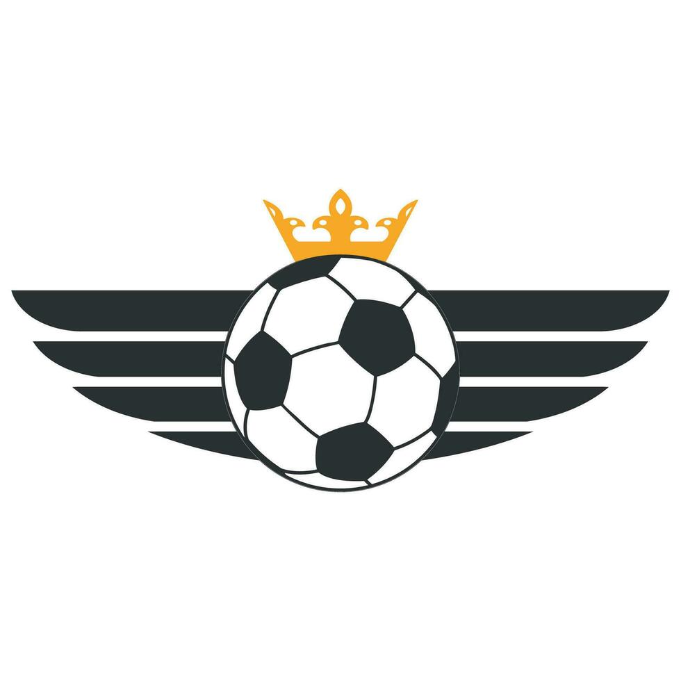 calcio campionato logo illustrazione vettore