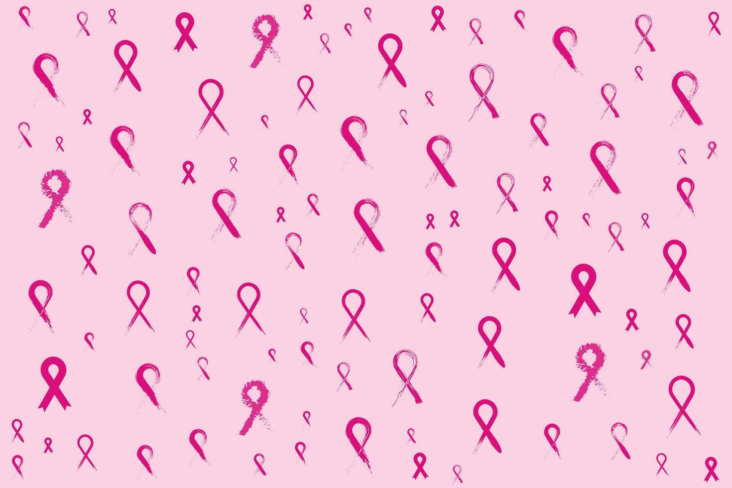 rosa nastro modello cancro medico sfondo vettore