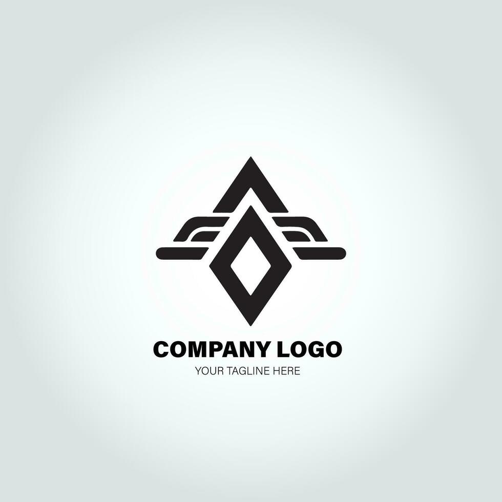 azienda logo con perno forme, nel il stile di minimalista monocromatico, nero e bianca, semplice, stampino design stile vettore