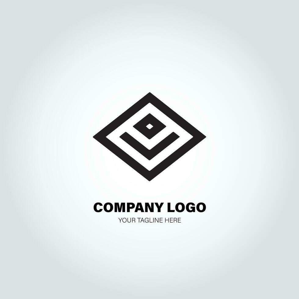 azienda logo con perno forme, nel il stile di minimalista monocromatico, nero e bianca, semplice, stampino design stile vettore