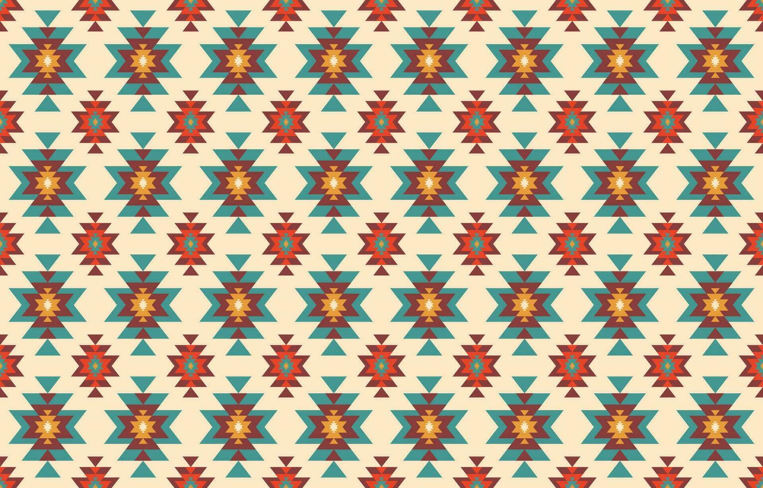 etnico astratto ikat arte. azteco ornamento Stampa. geometrico etnico modello senza soluzione di continuità colore orientale. design per sfondo ,tenda, tappeto, sfondo, vestiario, avvolgere, batik, vettore illustrazione.