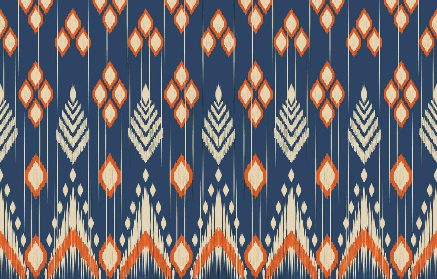 etnico astratto ikat arte. azteco ornamento Stampa. geometrico etnico modello senza soluzione di continuità colore orientale. design per sfondo ,tenda, tappeto, sfondo, vestiario, avvolgere, batik, vettore illustrazione.