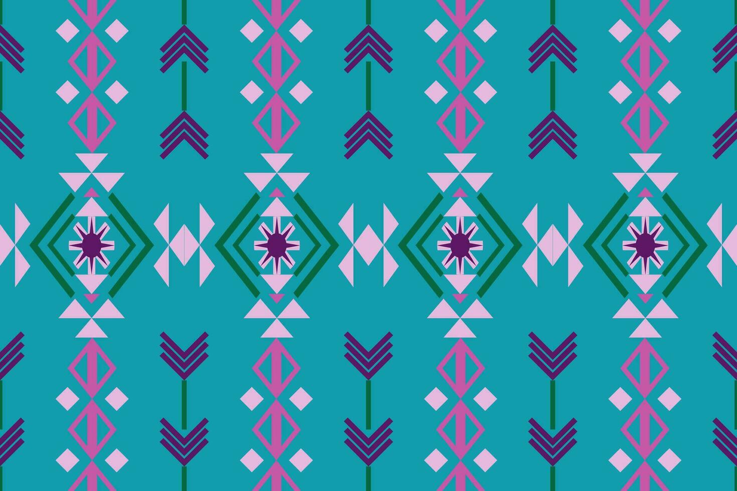 damasco stile modello per tessile e decorazione.senza soluzione di continuità modello nel tribal.nativo azteco boho vettore design.sfondo toppa modello con tradizionale stile, design per decorazione e tessile