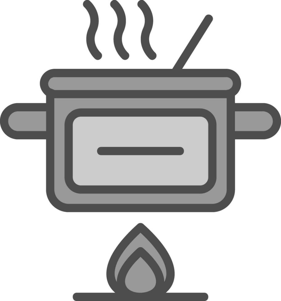 cucinando vettore icona design