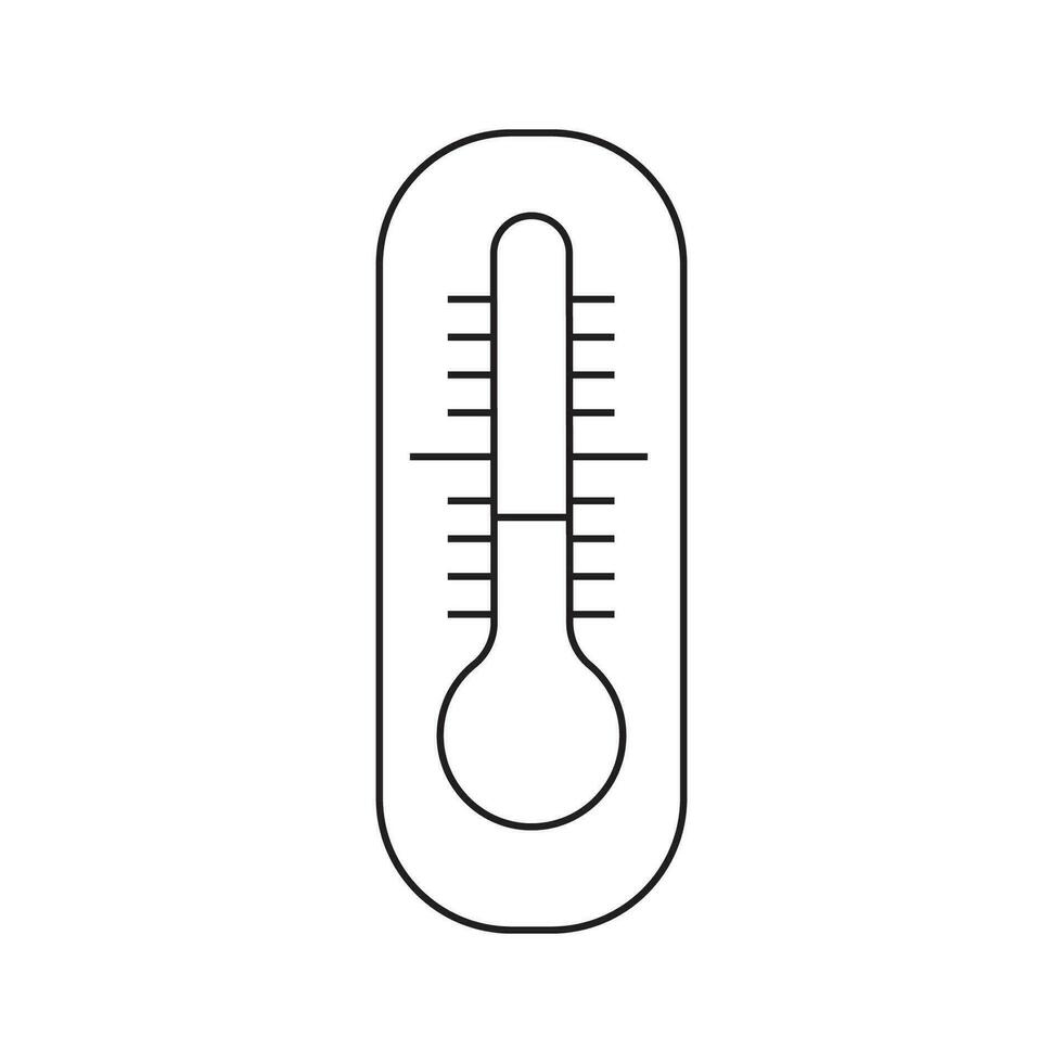 vettore illustrazione di un' termometro.