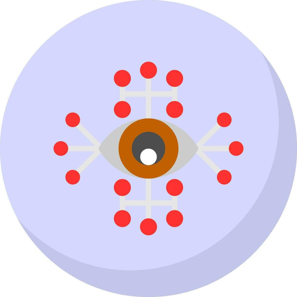 informatica occhio vettore icona design
