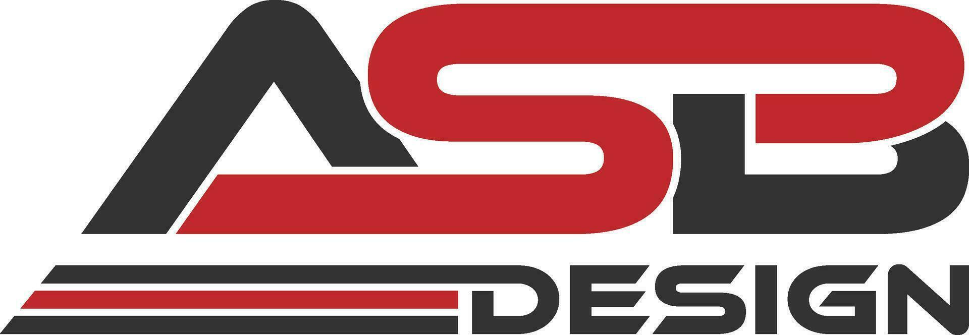 disegno del logo asb vettore