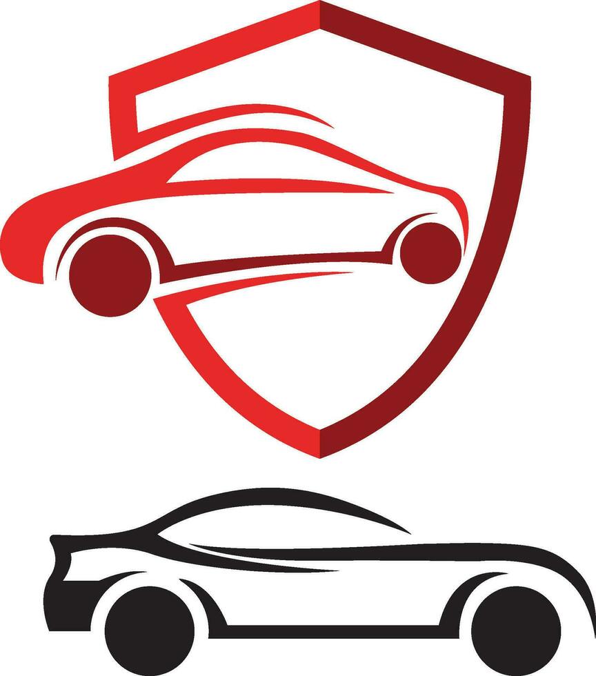 gara auto logo vettore