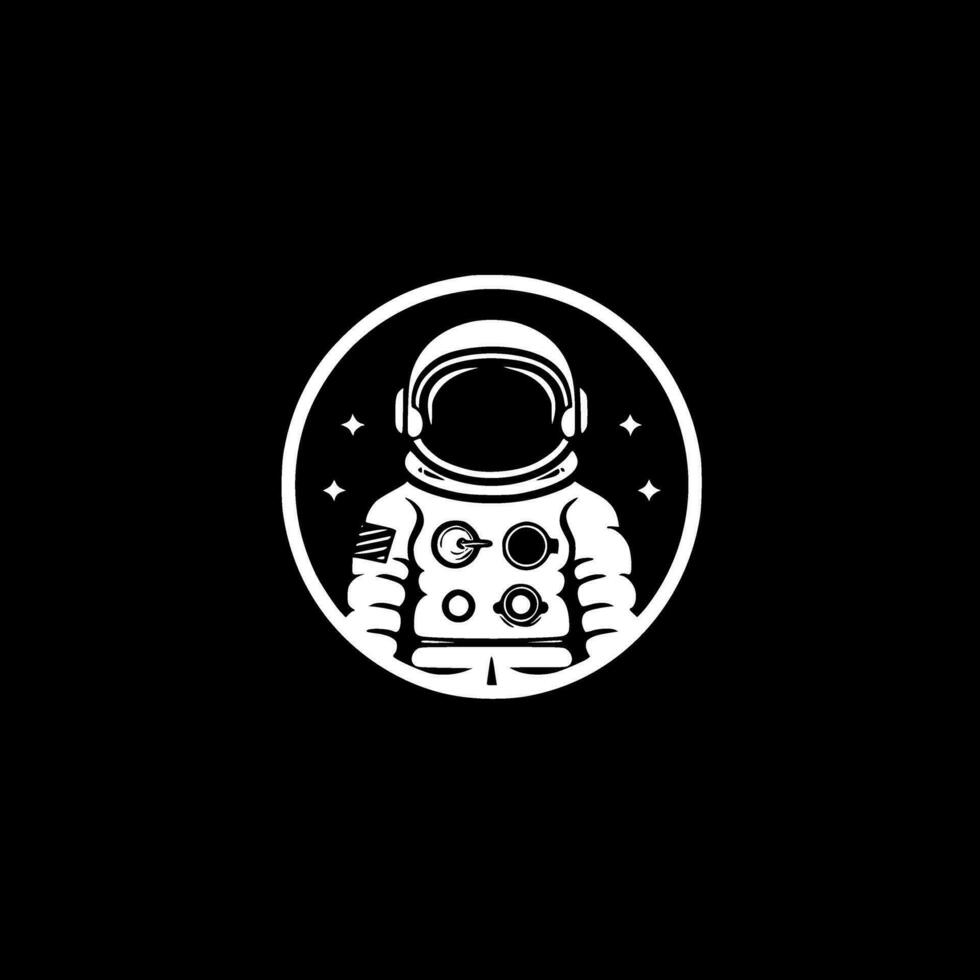 astronauta - alto qualità vettore logo - vettore illustrazione ideale per maglietta grafico