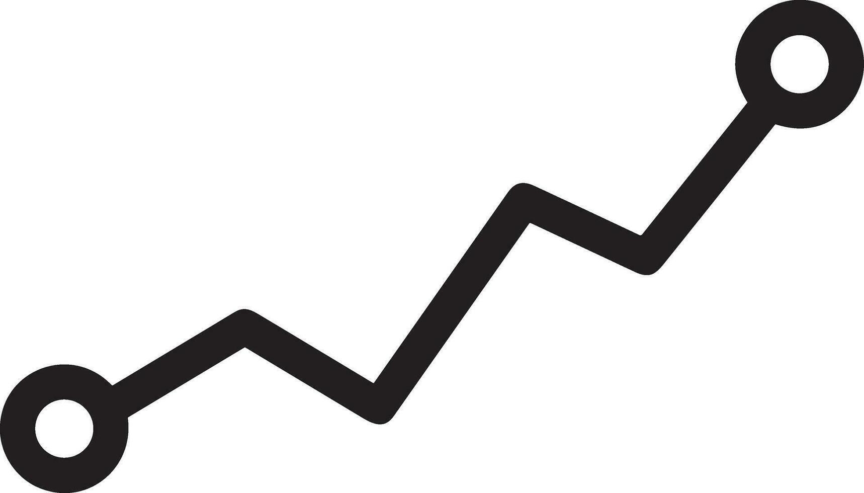 crescita attività commerciale icona simbolo vettore Immagine. illustrazione di il progresso schema Infografica strategia sviluppo design Immagine