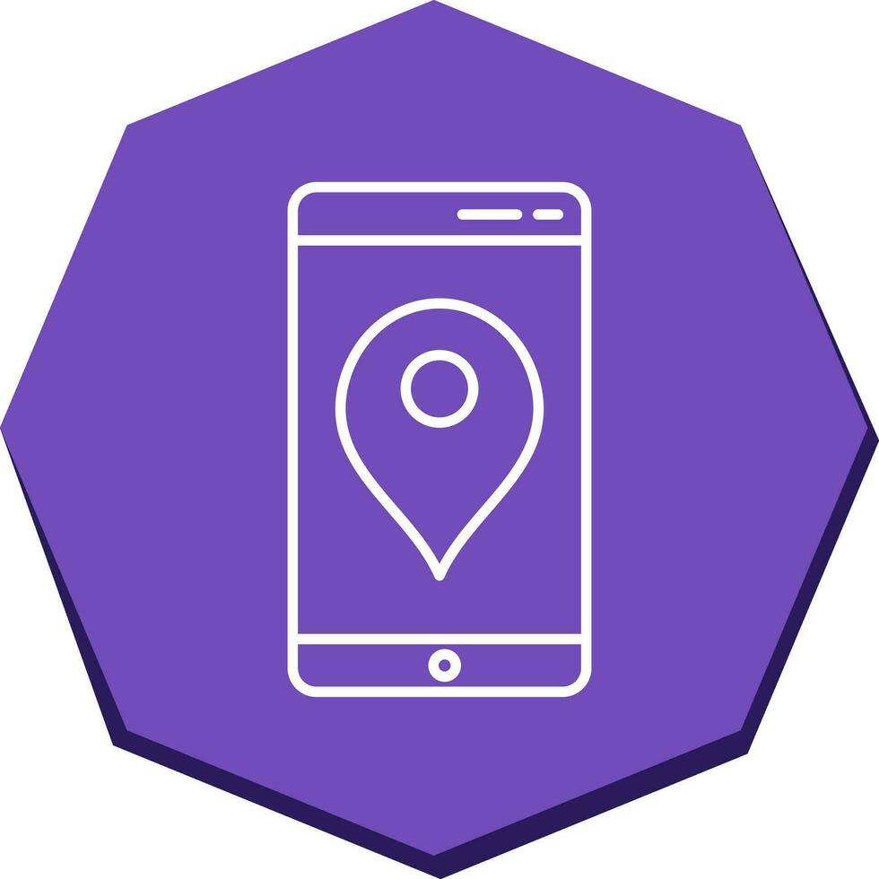 unico GPS servizio vettore icona