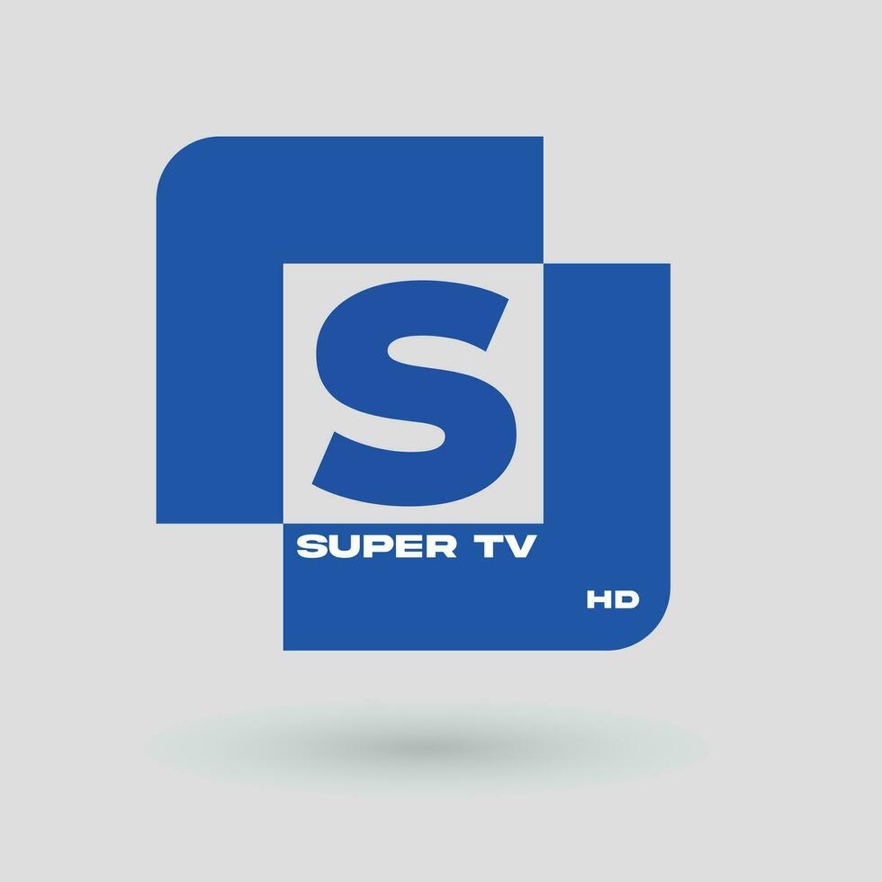 professionale tv canale logo design concetto vettore illustrazione