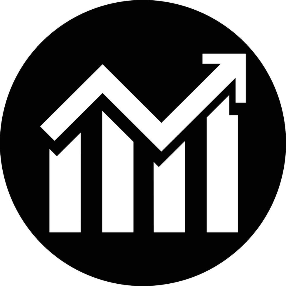 crescita attività commerciale icona simbolo vettore Immagine. illustrazione di il progresso schema Infografica strategia sviluppo design Immagine