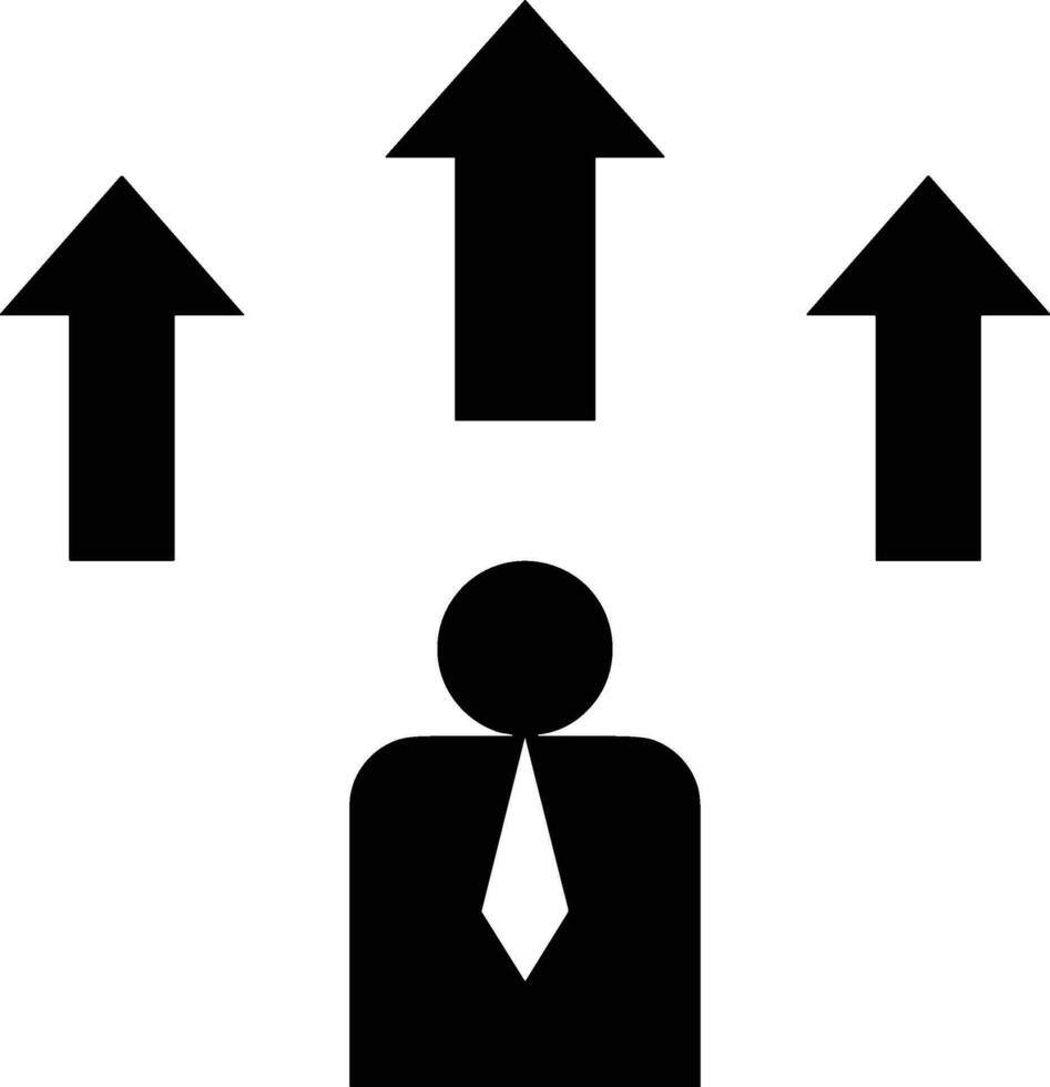 crescita attività commerciale icona simbolo vettore Immagine. illustrazione di il progresso schema Infografica strategia sviluppo design Immagine