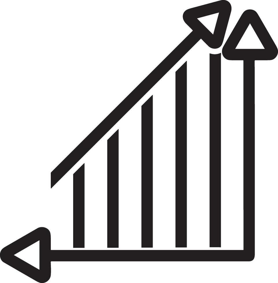 crescita attività commerciale icona simbolo vettore Immagine. illustrazione di il progresso schema Infografica strategia sviluppo design Immagine