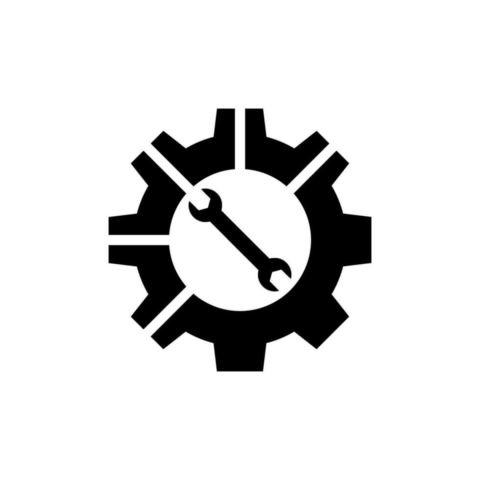 ambientazione icona vettore elemento gratuito , Ingranaggio icona , ambientazione logo elemento
