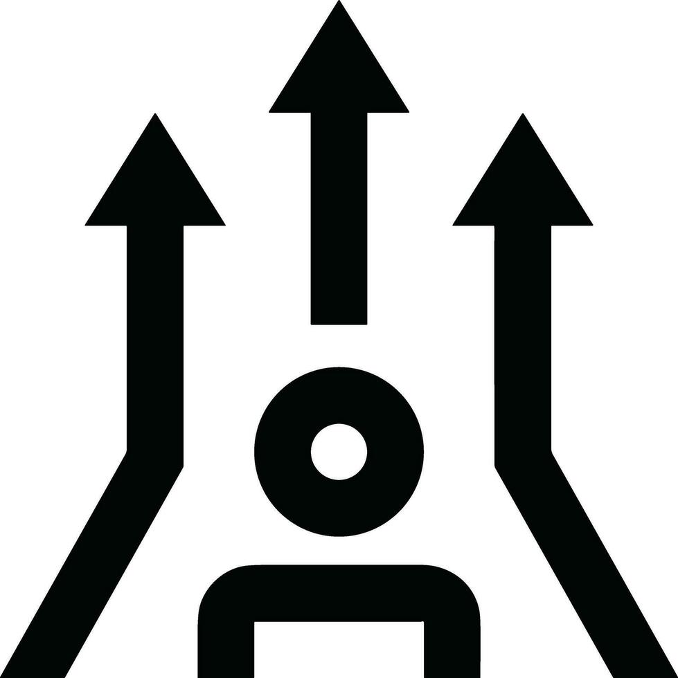 crescita attività commerciale icona simbolo vettore Immagine. illustrazione di il progresso schema Infografica strategia sviluppo design Immagine