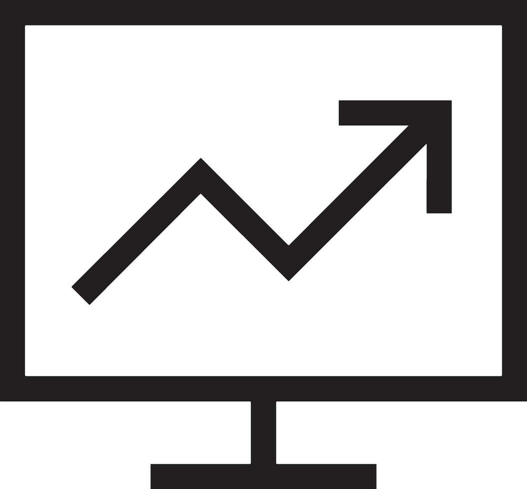 crescita attività commerciale icona simbolo vettore Immagine. illustrazione di il progresso schema Infografica strategia sviluppo design Immagine