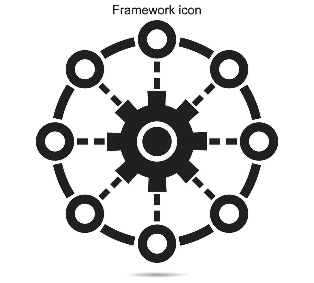 struttura icona, vettore illustrazione