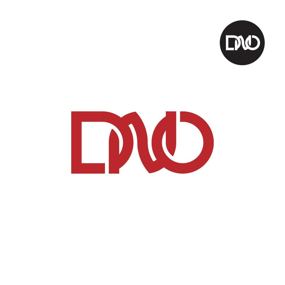 lettera dn monogramma logo design vettore