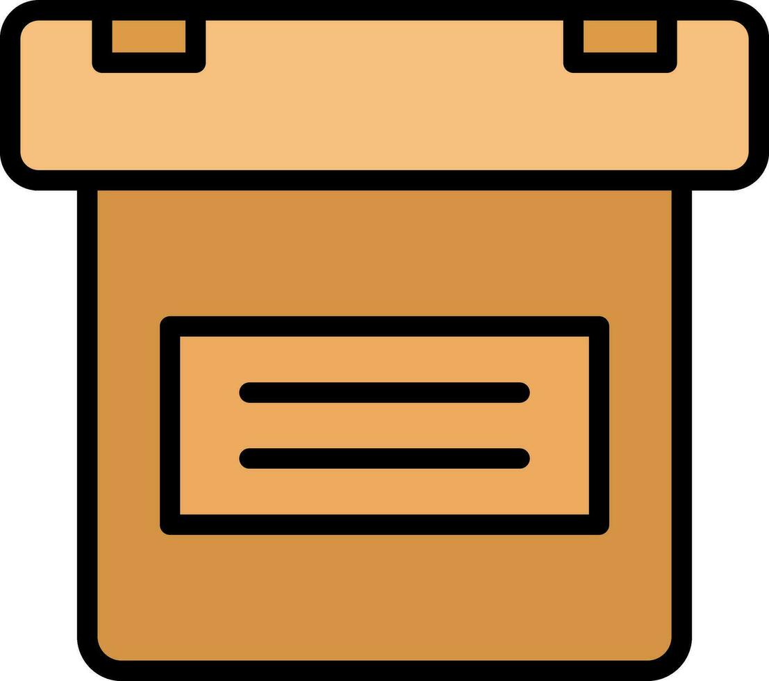 scatola vettore icona design