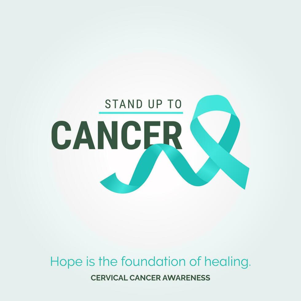 illuminare il sentiero per Salute con vettore sfondo cervicale cancro