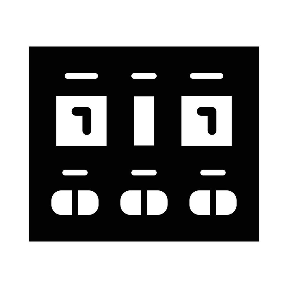 tabellone segnapunti vettore glifo icona per personale e commerciale uso.