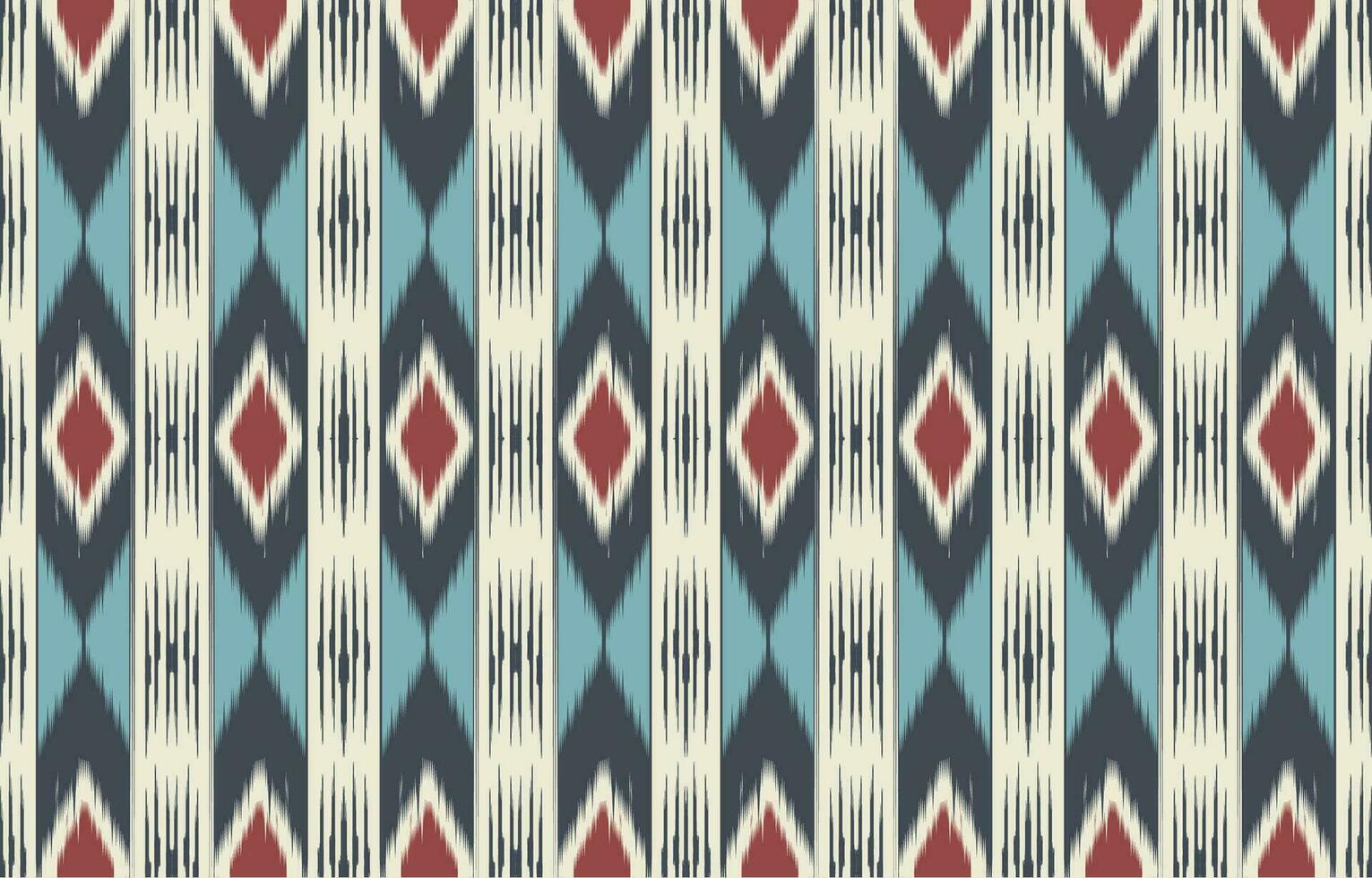 etnico astratto ikat arte. azteco ornamento Stampa. geometrico etnico modello senza soluzione di continuità colore orientale. design per sfondo ,tenda, tappeto, sfondo, vestiario, avvolgere, batik, vettore illustrazione.