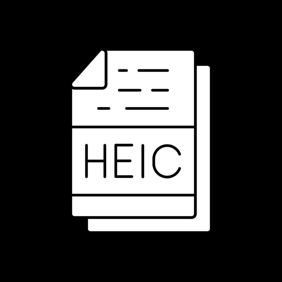 heic vettore icona design