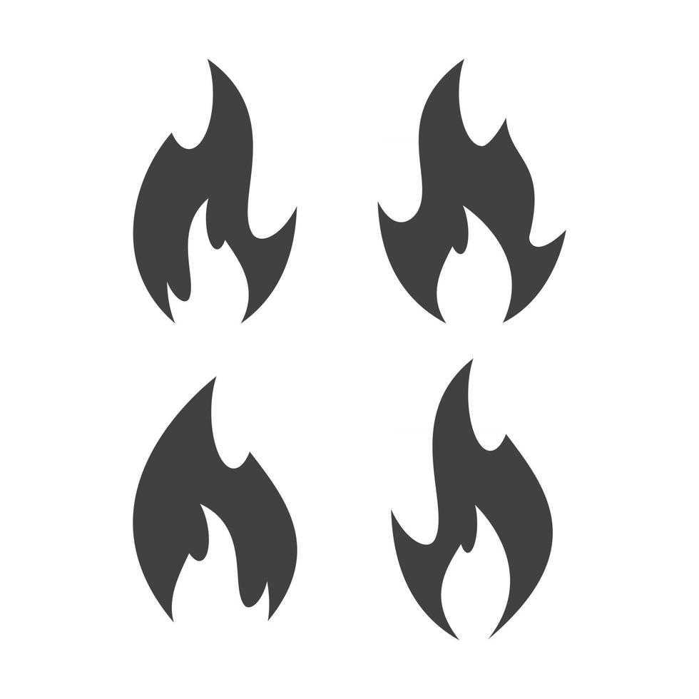 immagini del logo del fuoco vettore