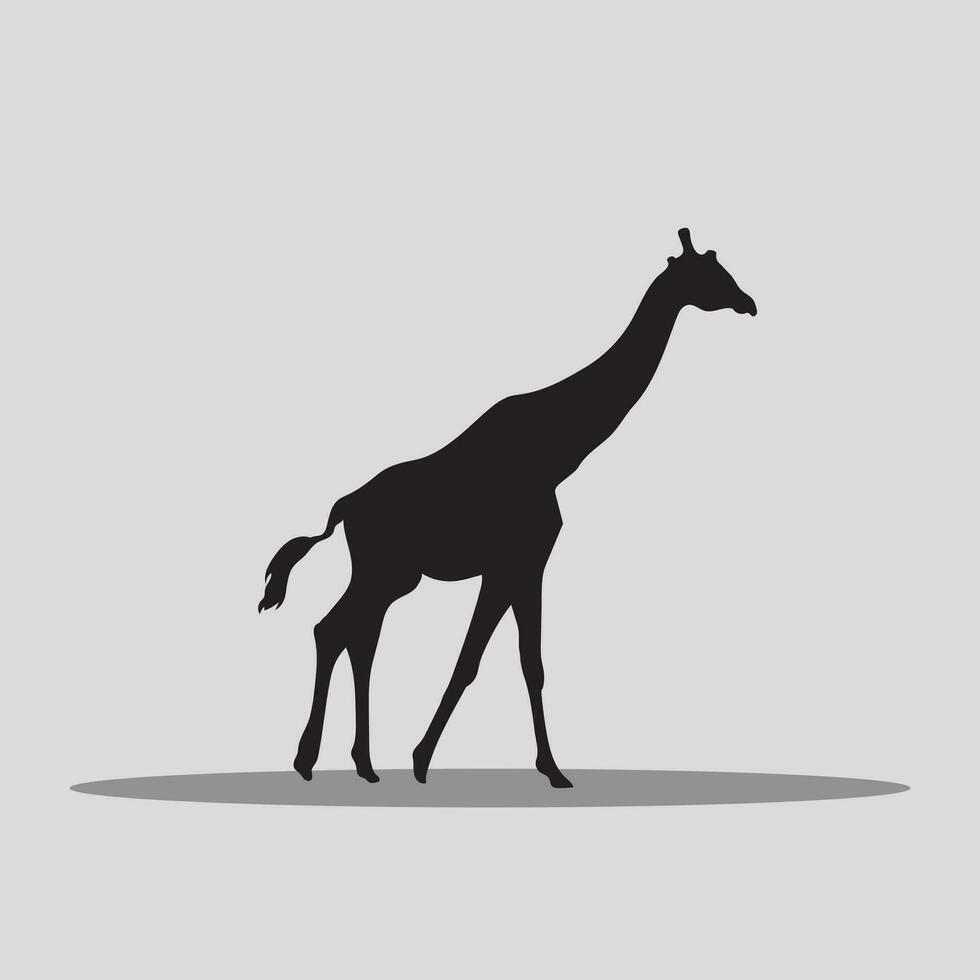 giraffa animale vettori