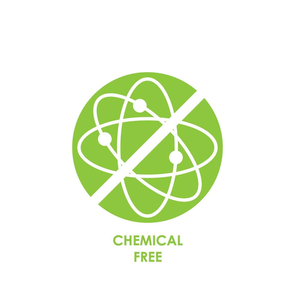 gratuito Scarica chimico gratuito icona simbolo puro naturale no chimico no reazione icona vettore