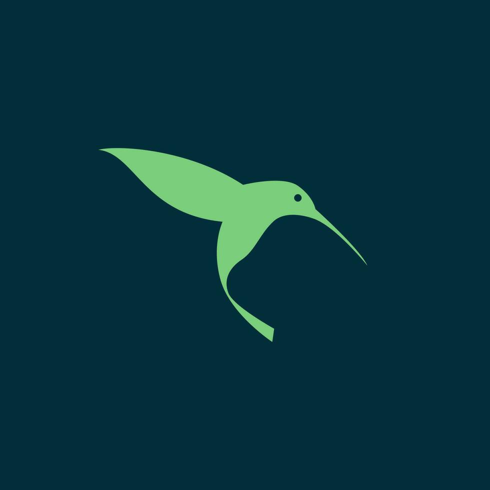 colibrì logo vettore illustrazione