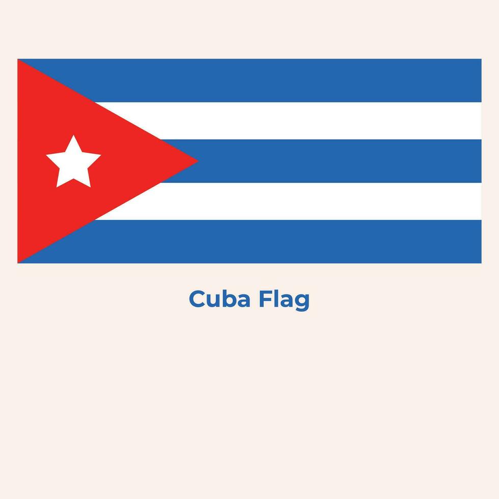 il Cuba bandiera vettore