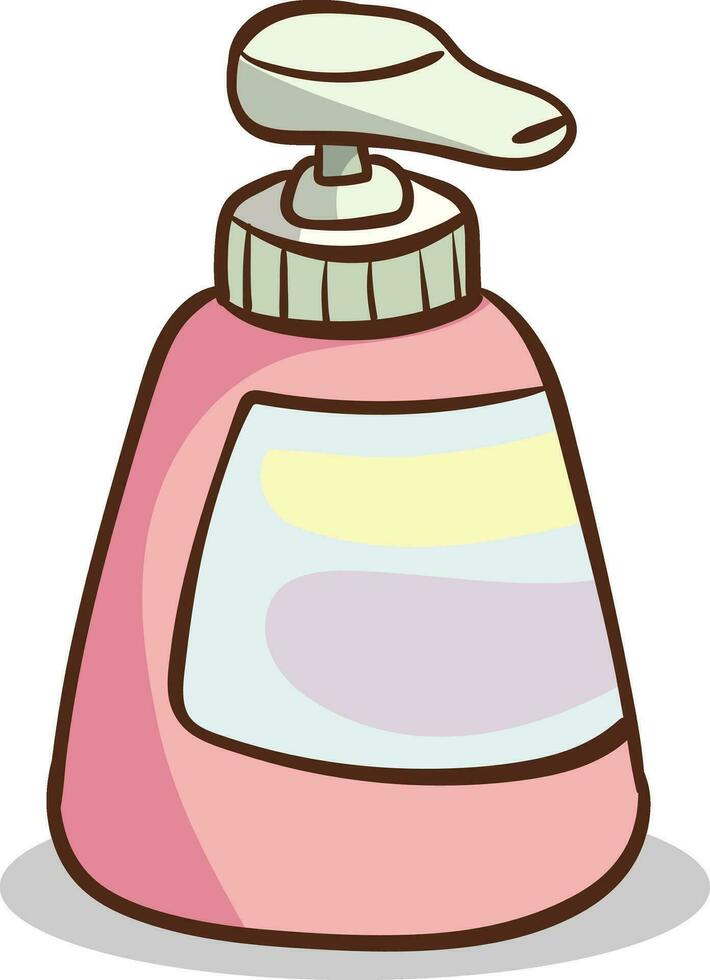 vettore illustrazione di liquido sapone