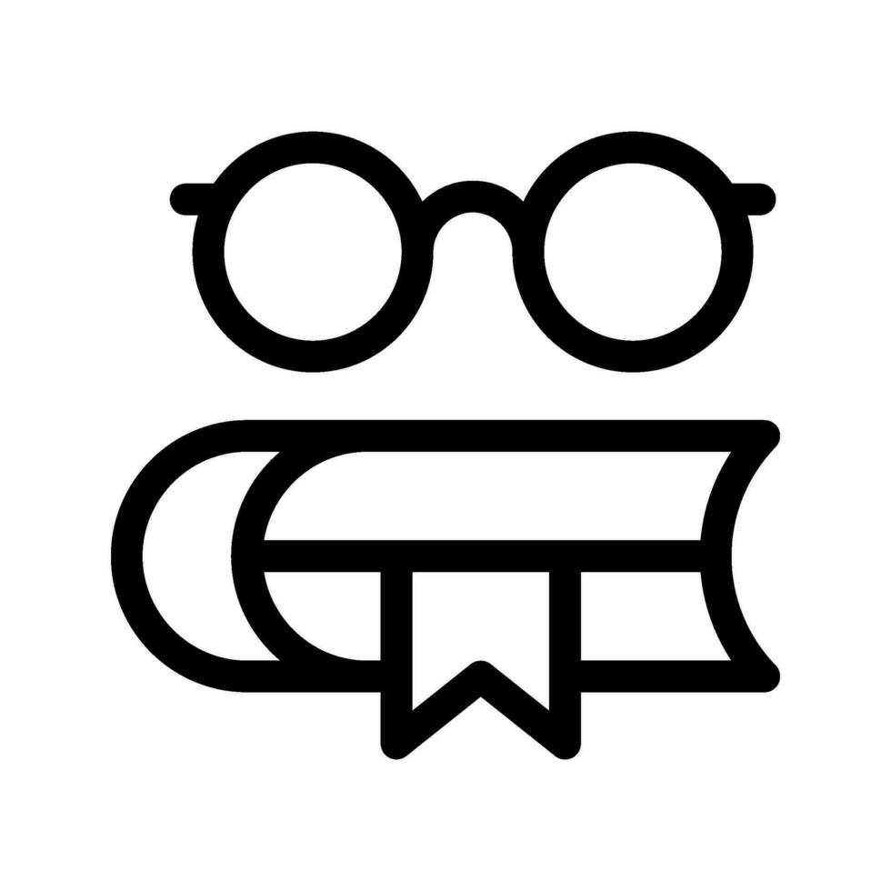 lettura icona vettore simbolo design illustrazione