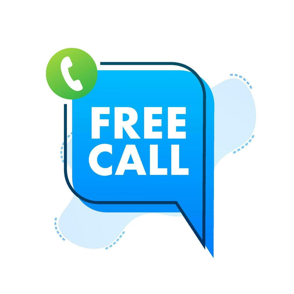 gratuito chiamata. informazione tecnologia. telefono icona. cliente servizio. movimento grafica 4k vettore