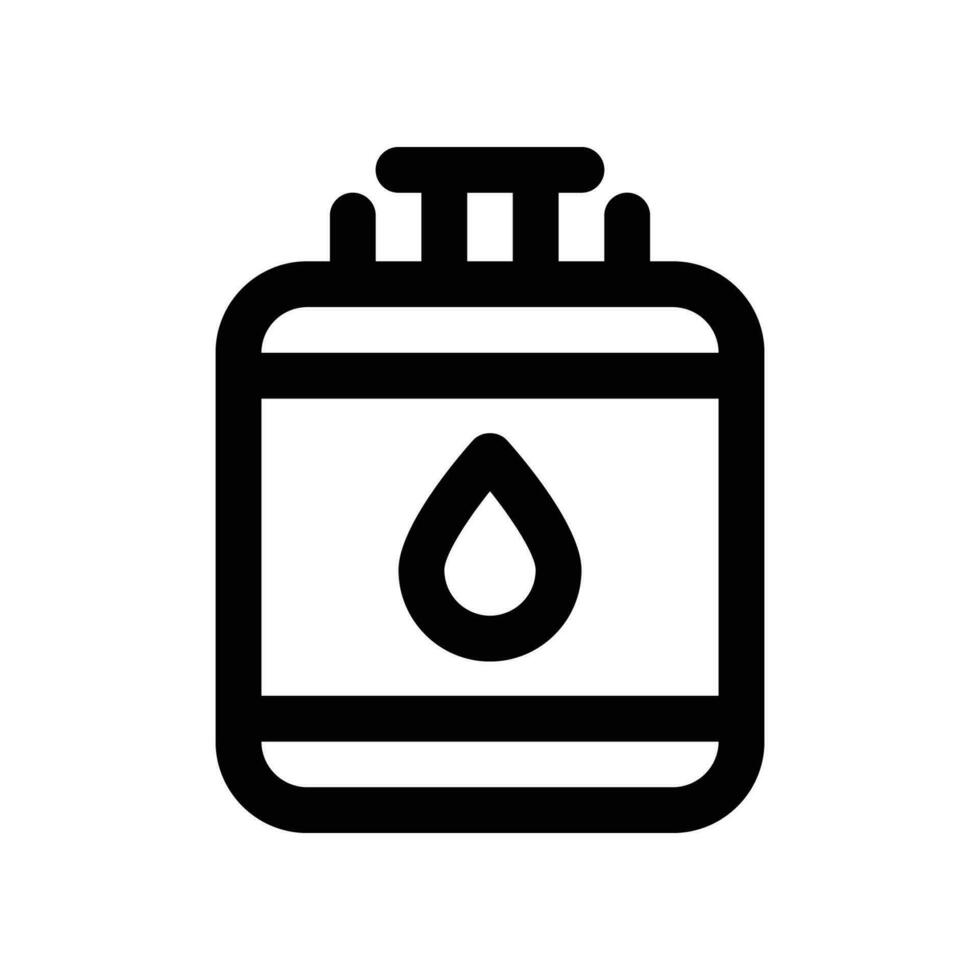 gas serbatoio linea icona. vettore icona per il tuo sito web, mobile, presentazione, e logo design.