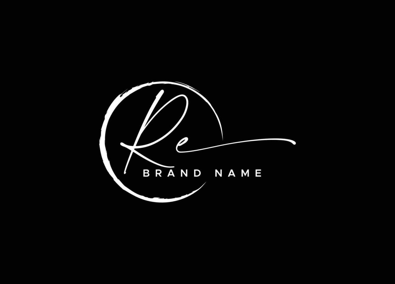 ri logo design modello vettore grafico il branding elemento gratuito vettore