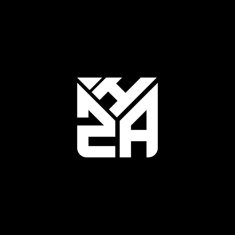 hza lettera logo vettore disegno, hza semplice e moderno logo. hza lussuoso alfabeto design