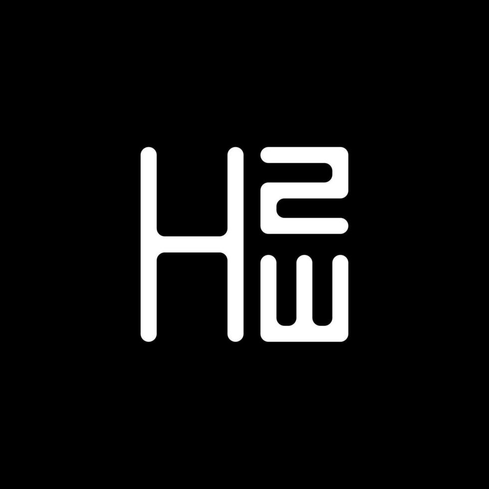 hzw lettera logo vettore disegno, hzw semplice e moderno logo. hzw lussuoso alfabeto design