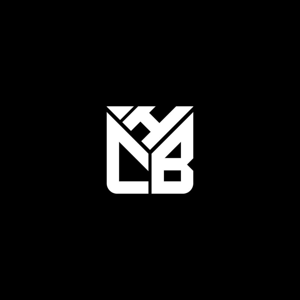 hcb lettera logo vettore disegno, hcb semplice e moderno logo. hcb lussuoso alfabeto design