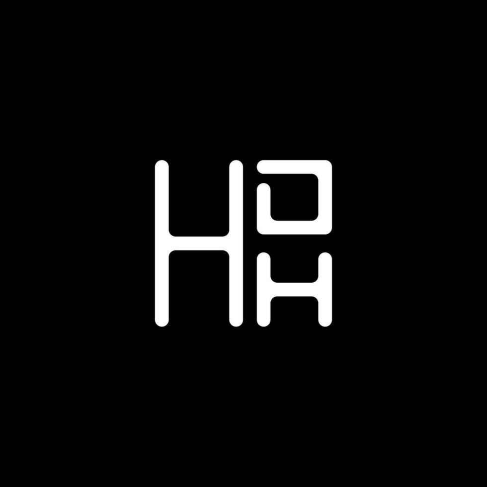 hdh lettera logo vettore disegno, hdh semplice e moderno logo. hdh lussuoso alfabeto design