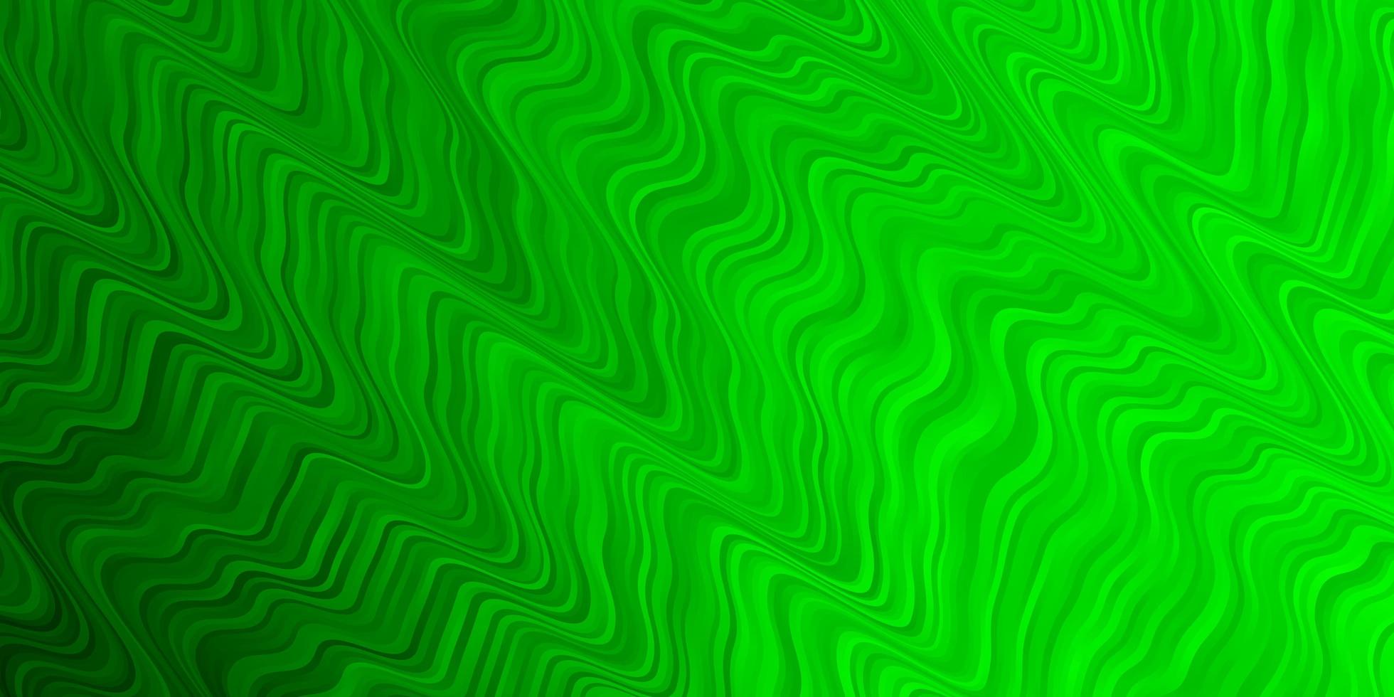 modello vettoriale verde chiaro con linee.